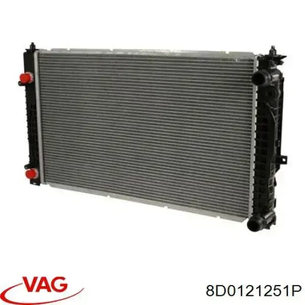 Água radiador VAG 8D0121251P precio, desde 54,01 EUR