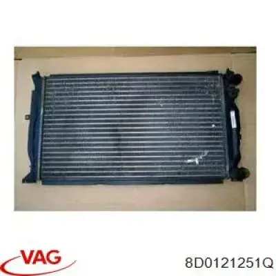 8D0121251Q VAG radiador