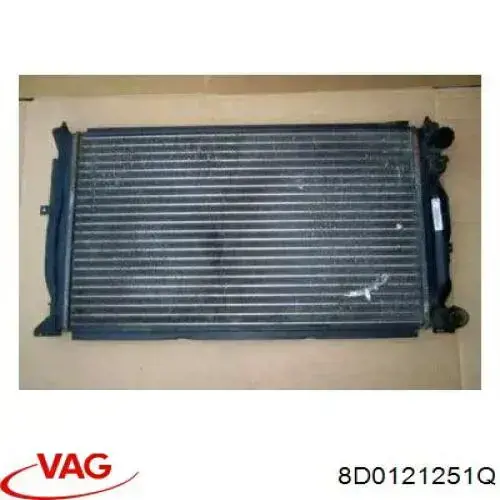 Água radiador VAG 8D0121251Q precio, desde 54,01 EUR