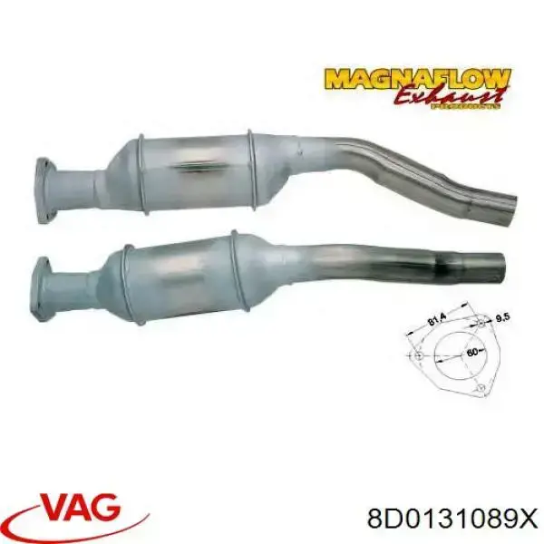 Catalizador VAG 8D0131089X precio, desde 177,53 EUR