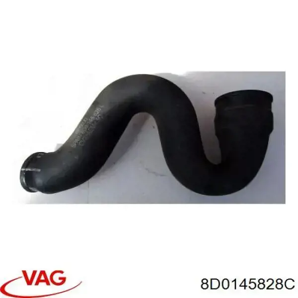 Tubo flexible de aspiración, cuerpo mariposa VAG 8D0145828C