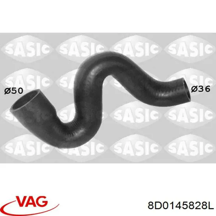 Comprar 8D0145828L VAG Tubo de admisión del cuerpo de mariposa