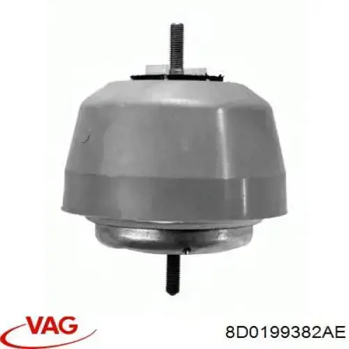 Soporte de motor derecho 8D0199382AE VAG