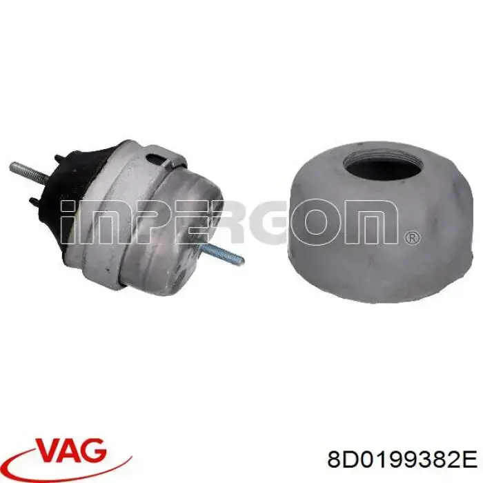 8D0199382E VAG soporte de motor derecho