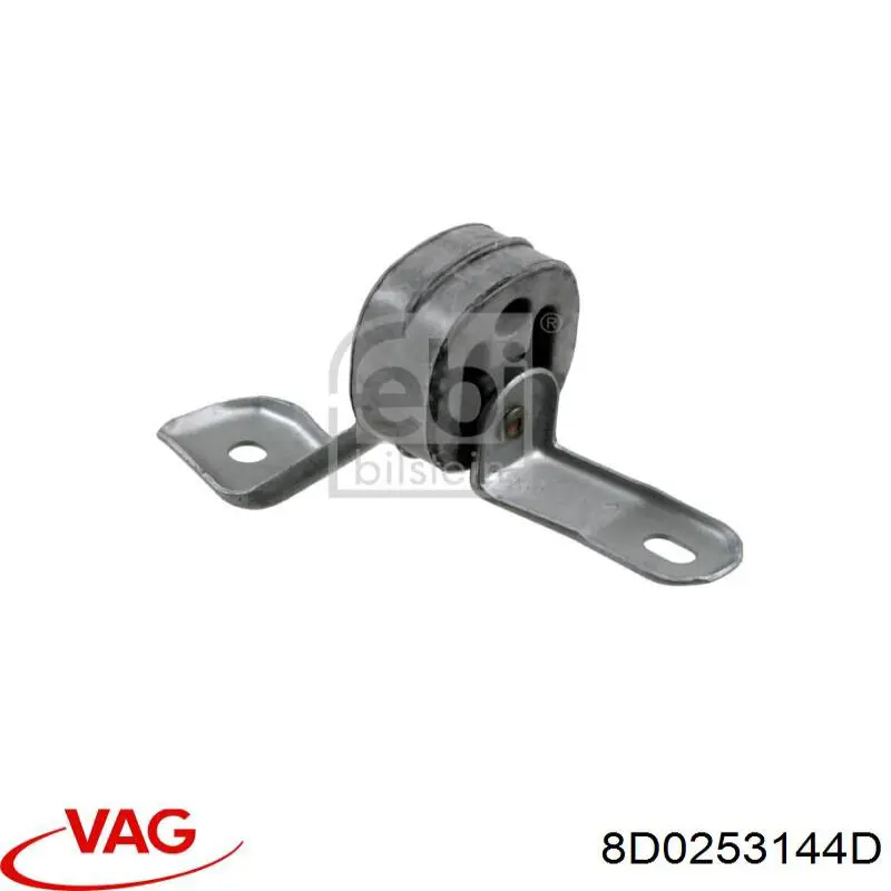 Comprar 8D0253144D VAG Abrazadera de tubo de escape trasera