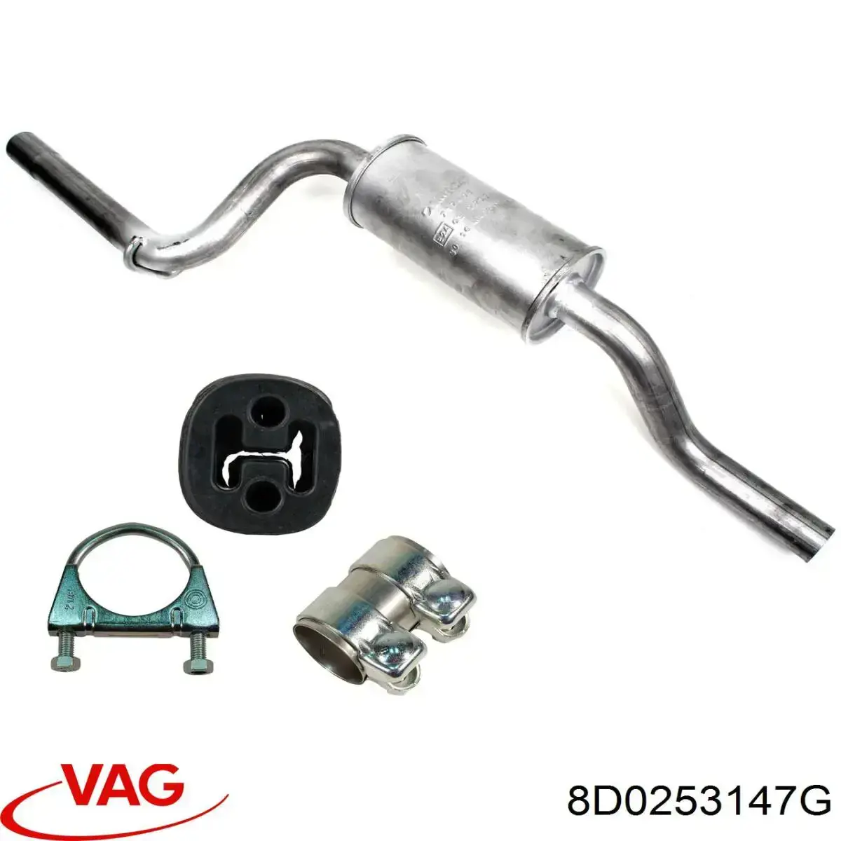 8D0253147G VAG Soporte de escape