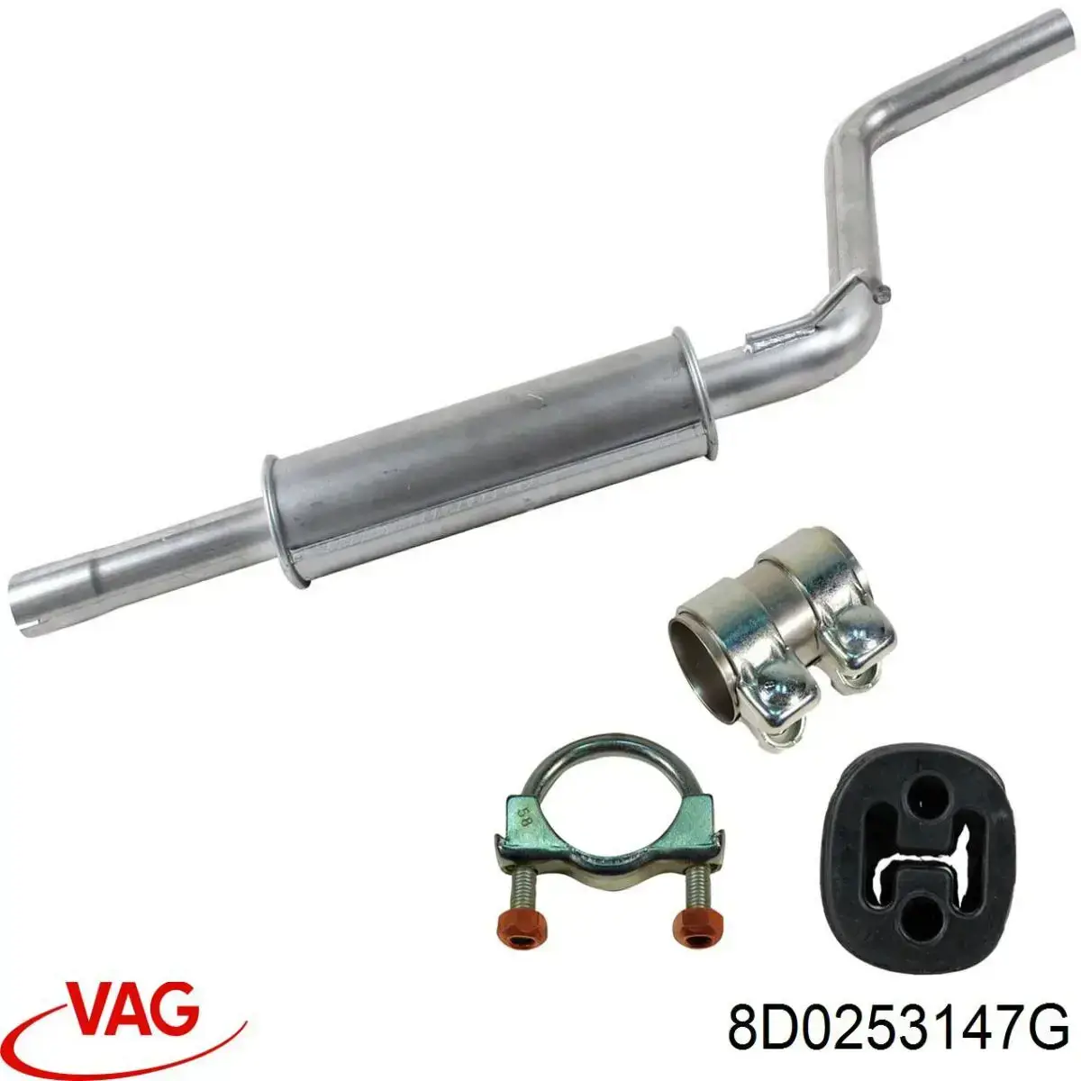 Soporte silenciador VAG 8D0253147G