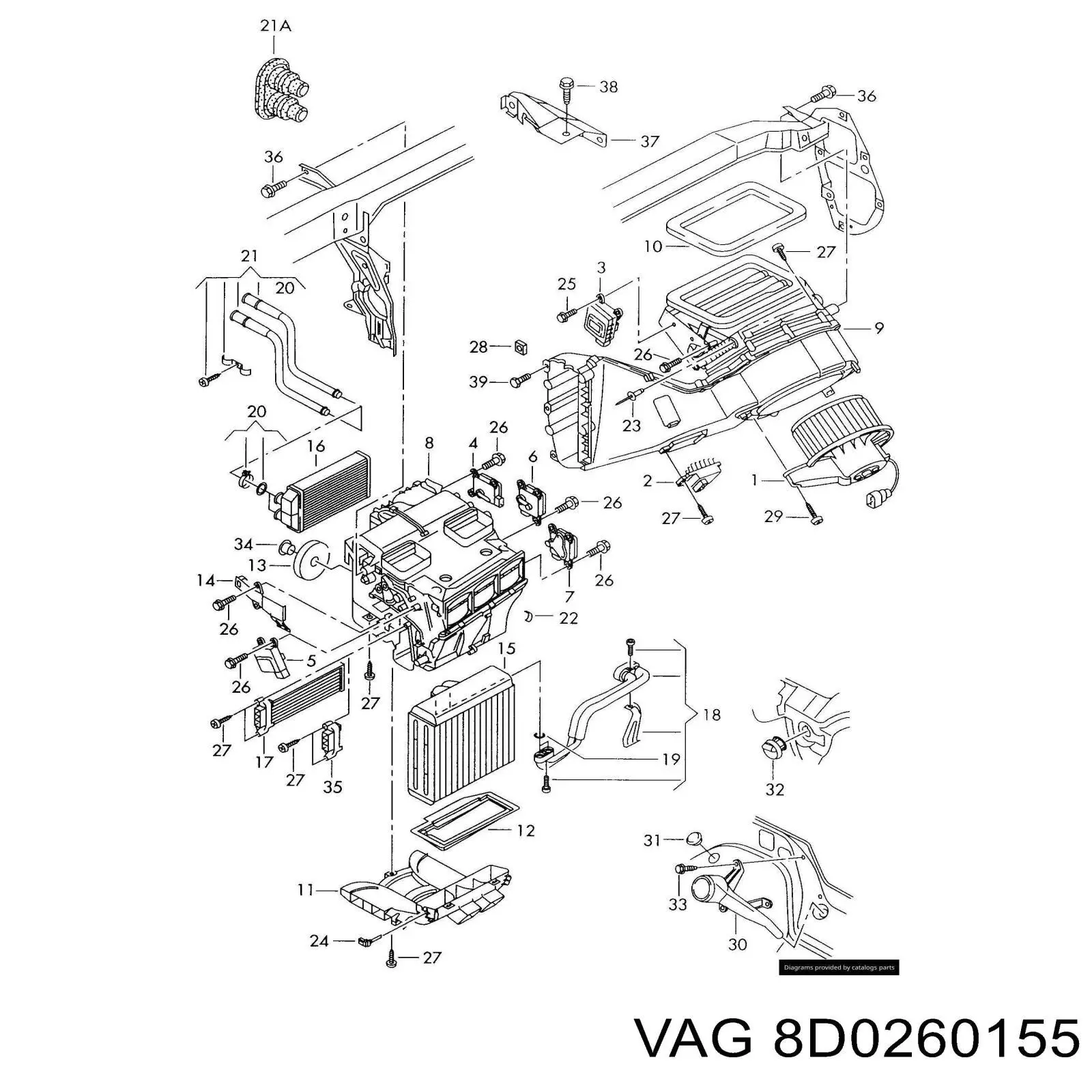  VAG 8D0260155 precio, desde  