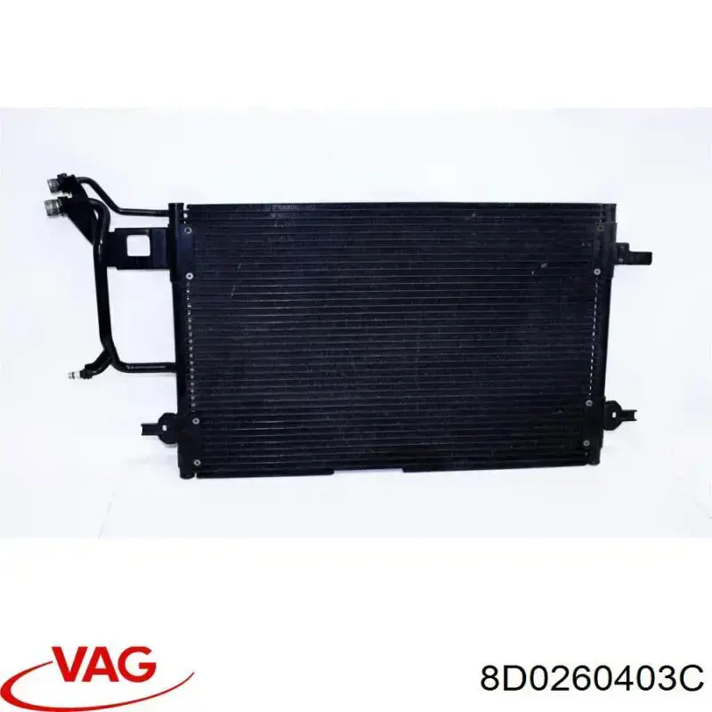 8D0260403C VAG Radiador de aire acondicionado