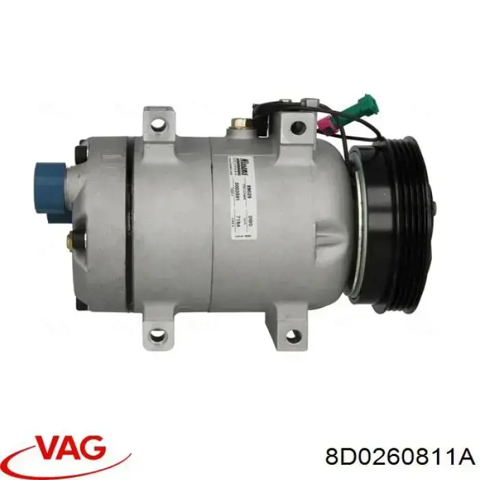 Acoplamiento magnético compresor aire acondicionado VAG 8D0260811A precio, desde 366,93 EUR