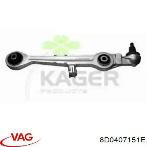Comprar 8D0407151E VAG Brazo inferior izquierdo/derecho de suspensión delantera