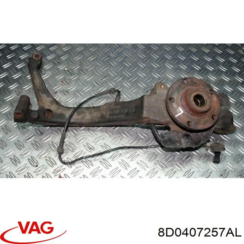 Mangueta delantera izquierda VAG 8D0407257AL precio, desde 58,08 EUR