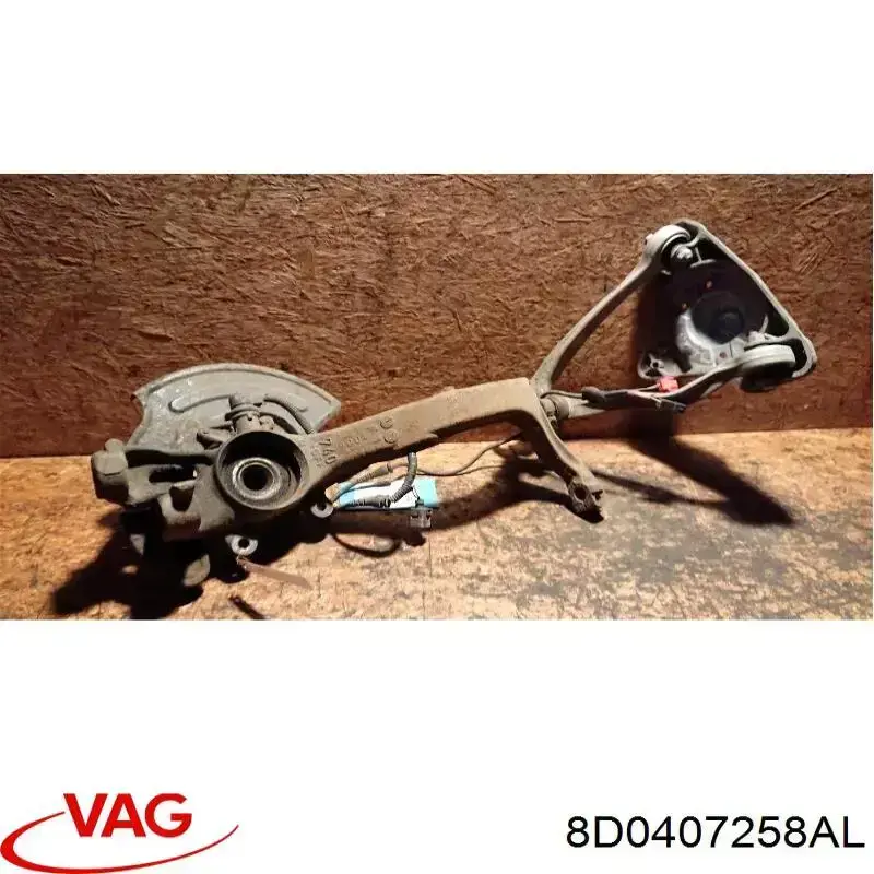 Mangueta delantera derecha VAG 8D0407258AL precio, desde 60,98 EUR