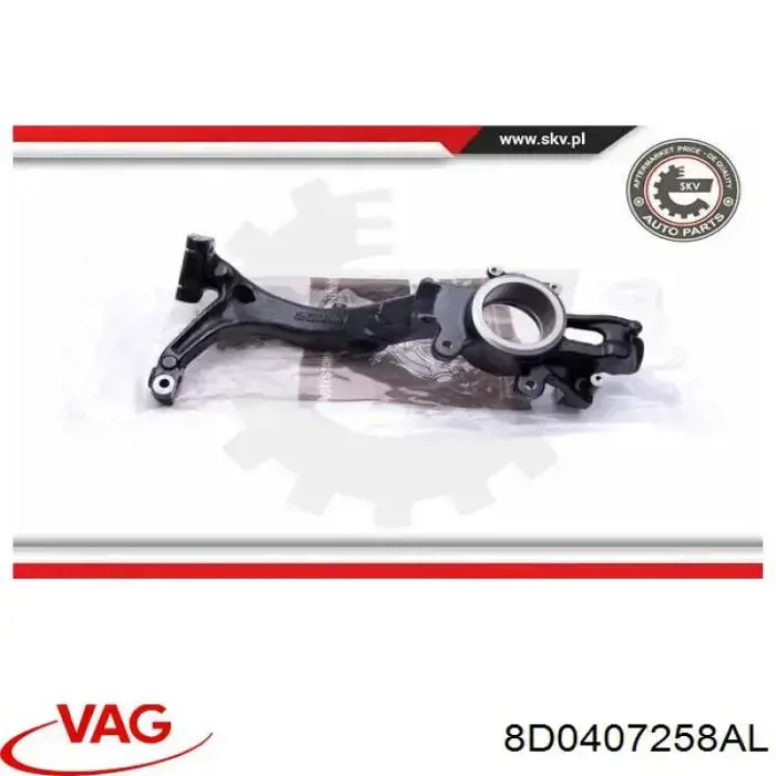 Comprar 8D0407258AL VAG Mangueta delantera derecha