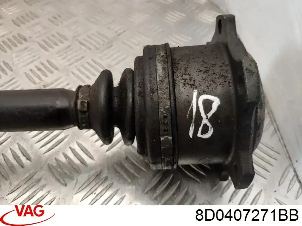 Comprar 8D0407271BB VAG Semieje delantero izquierdo