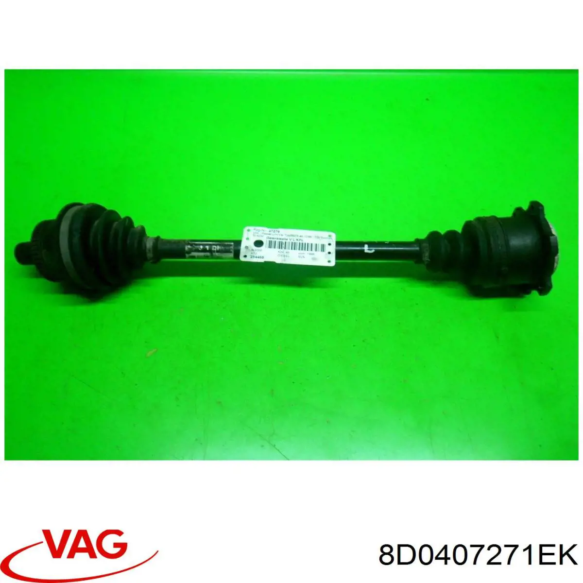Comprar 8D0407271EK VAG Semieje delantero izquierdo