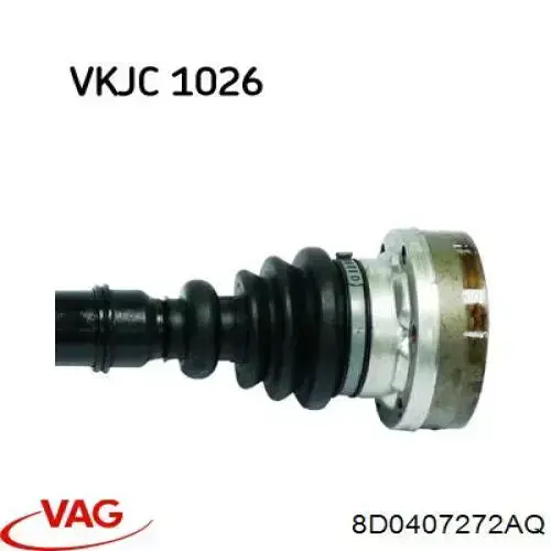 Comprar 8D0407272AQ VAG Semieje delantero derecho