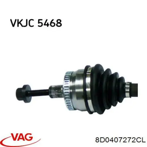 Semieje delantero derecho VAG 8D0407272CL precio, desde 83,57 EUR