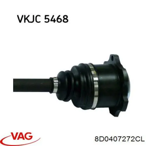 Comprar 8D0407272CL VAG Semieje delantero derecho