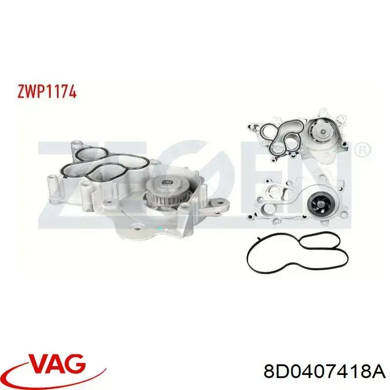 Comprar 8D0407418A VAG Junta homocinética interna delantera derecha
