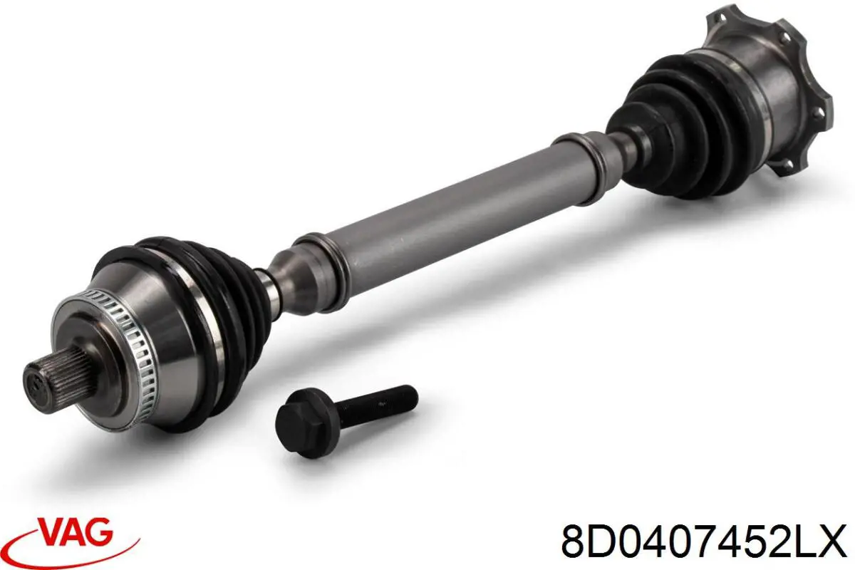 Comprar 8D0407452LX VAG Semieje delantero derecho