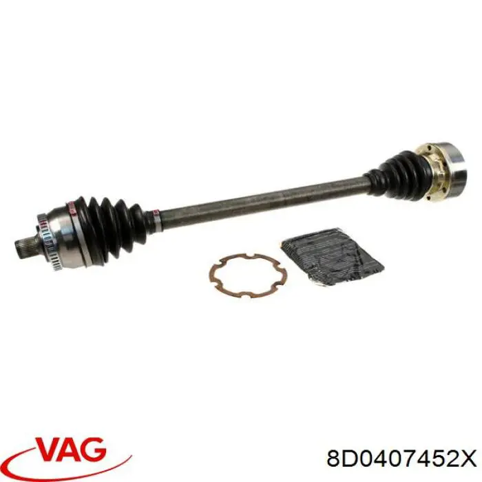 Comprar 8D0407452X VAG Semieje delantero derecho