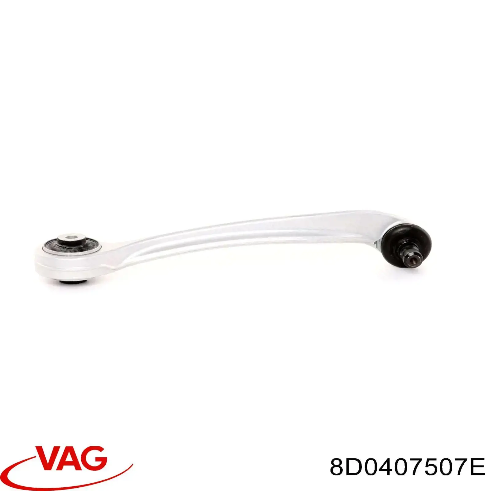 Brazo superior izquierdo de la suspensión delantera 8D0407507E VAG