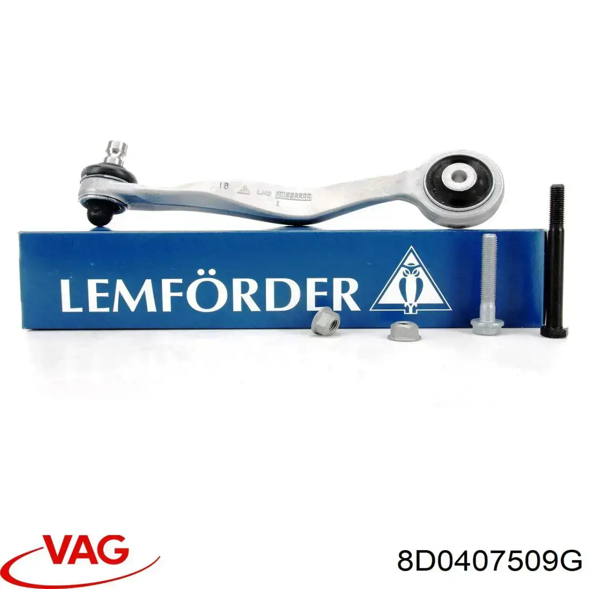 Brazo de suspensión delantera, superior izquierda VAG 8D0407509G