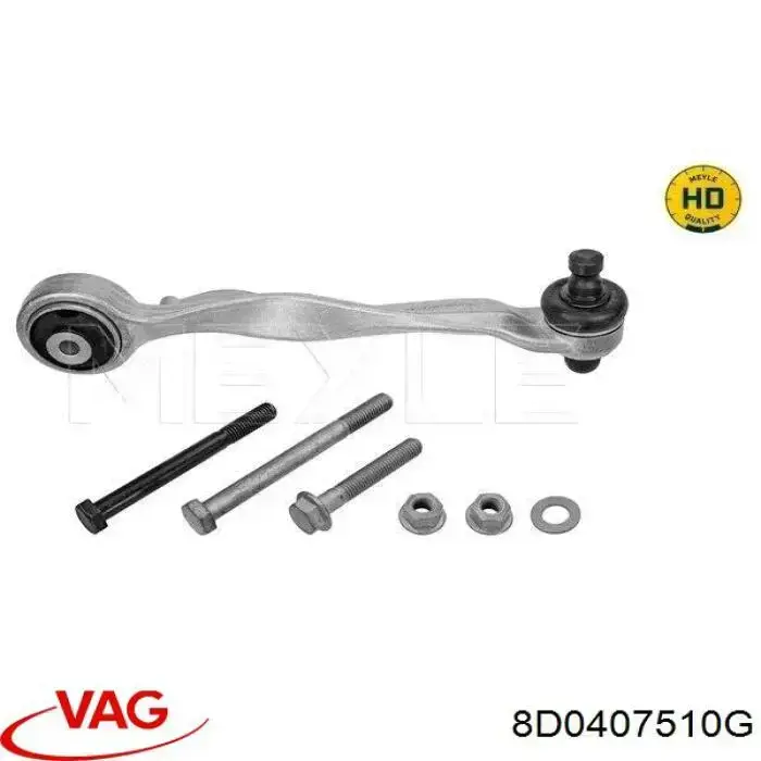 Brazo superior derecho de la suspensión delantera VAG 8D0407510G precio, desde 29,69 EUR
