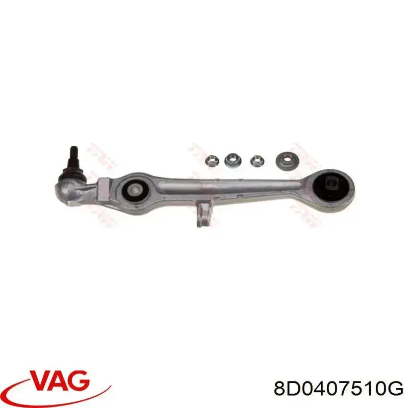 Brazo superior derecho de la suspensión delantera VAG 8D0407510G
