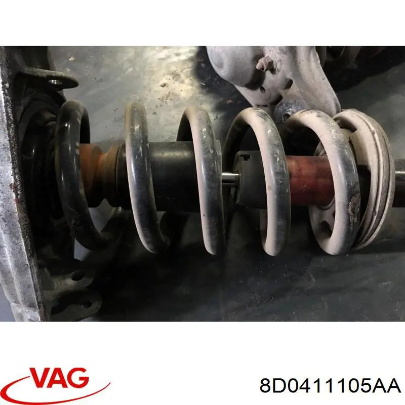 Comprar 8D0411105AA VAG Muelle delantero