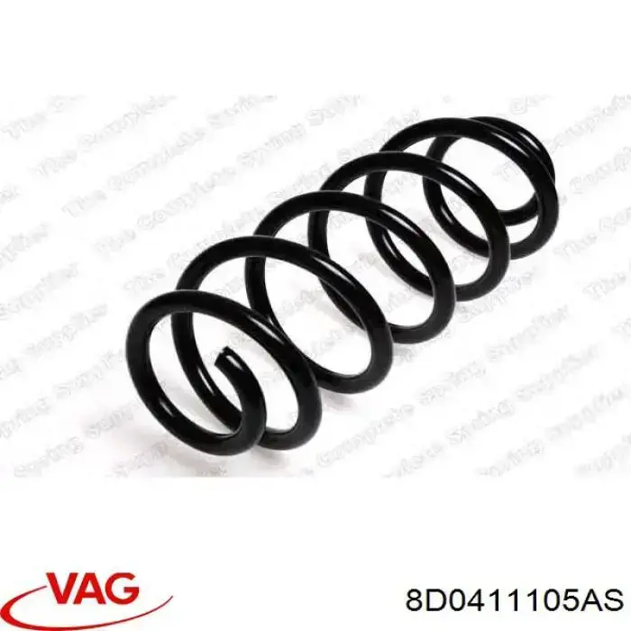 Comprar 8D0411105AS VAG Muelle delantero