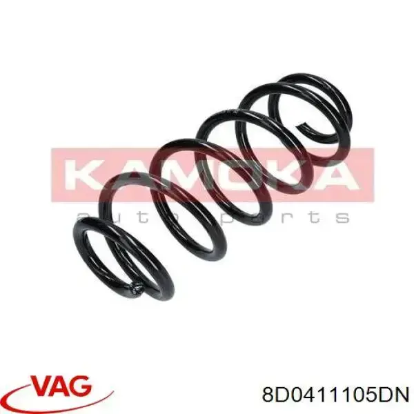 Muelle delantero VAG 8D0411105DN precio, desde 37,21 EUR