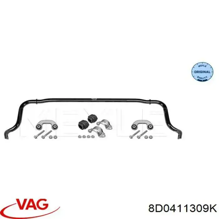 Estabilizador delantero VAG 8D0411309K precio, desde 53,72 EUR