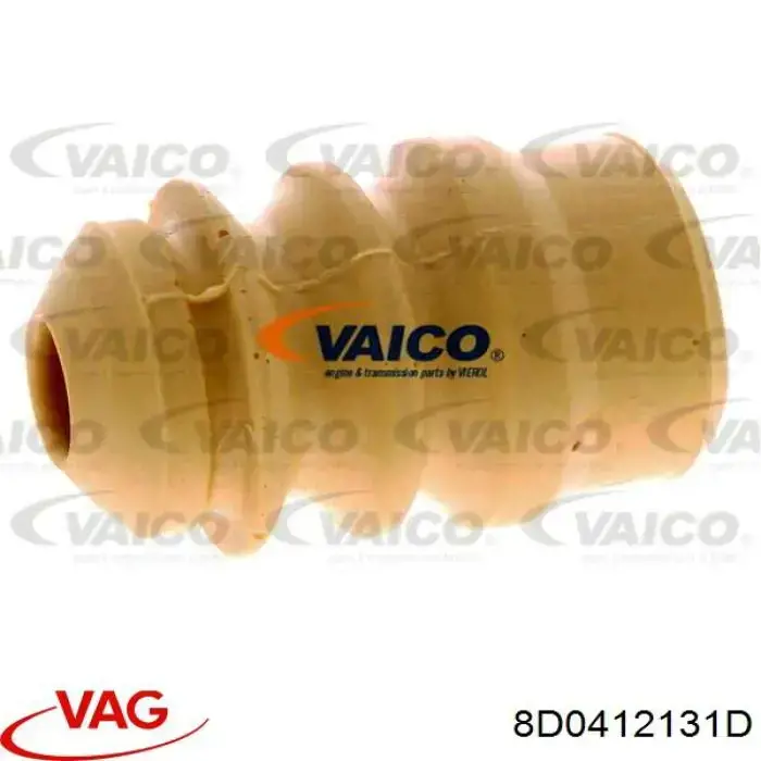 8D0412131D VAG Tope de amortiguador delantero