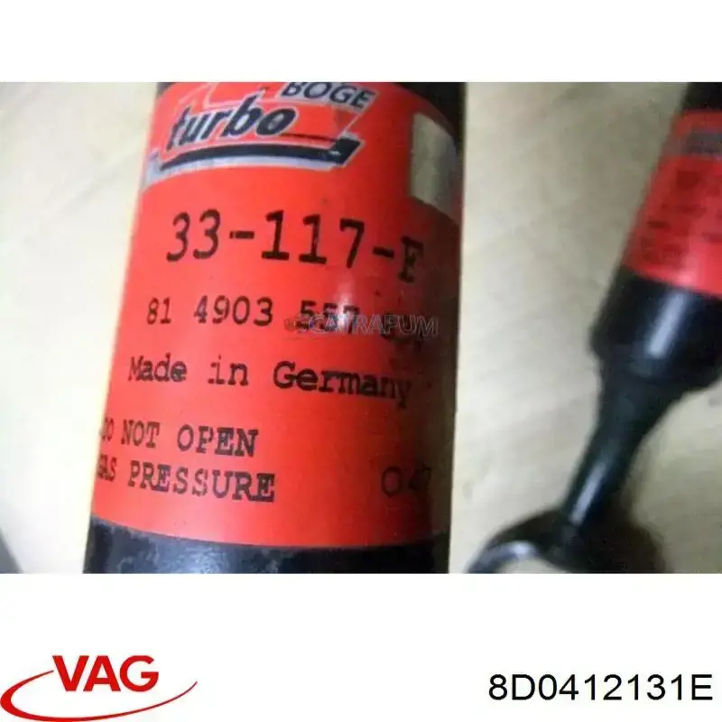 Comprar 8D0412131E VAG Tope de amortiguador delantero