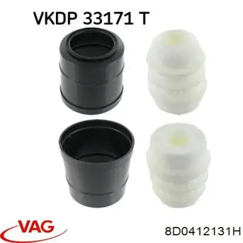 Tope de amortiguador delantero VAG 8D0412131H precio, desde 6,47 EUR