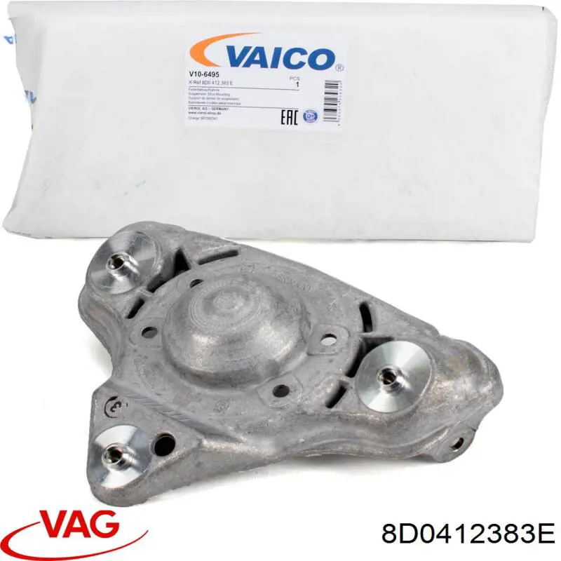 Soporte superior del amortiguador delantero 8D0412383E VAG