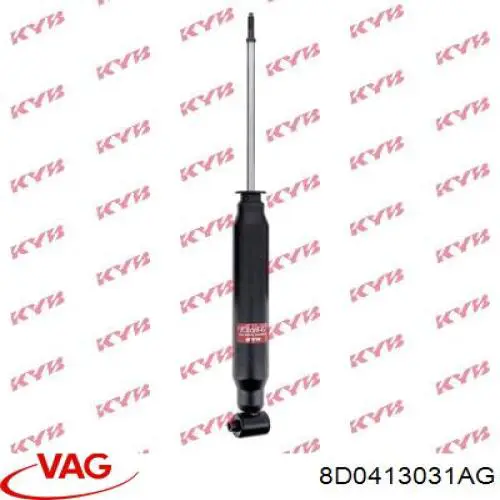 Amortiguador trasero 8D0413031AG VAG