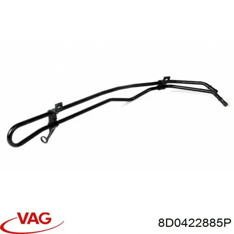 Radiador de dirección asistida 8D0422885P VAG