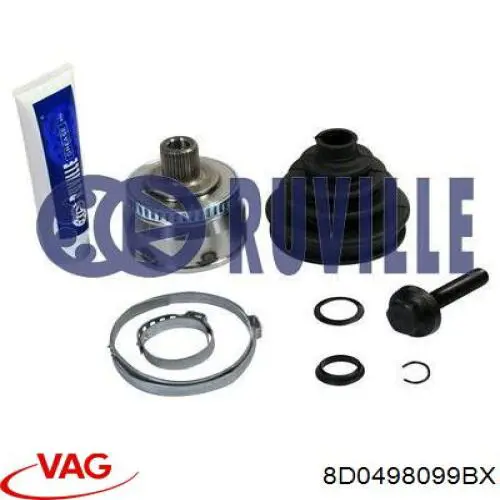 Comprar 8D0498099BX VAG Junta homocinetica