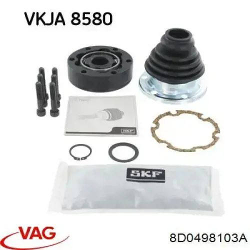 Junta homocinética interna delantera VAG 8D0498103A precio, desde 38,67 EUR
