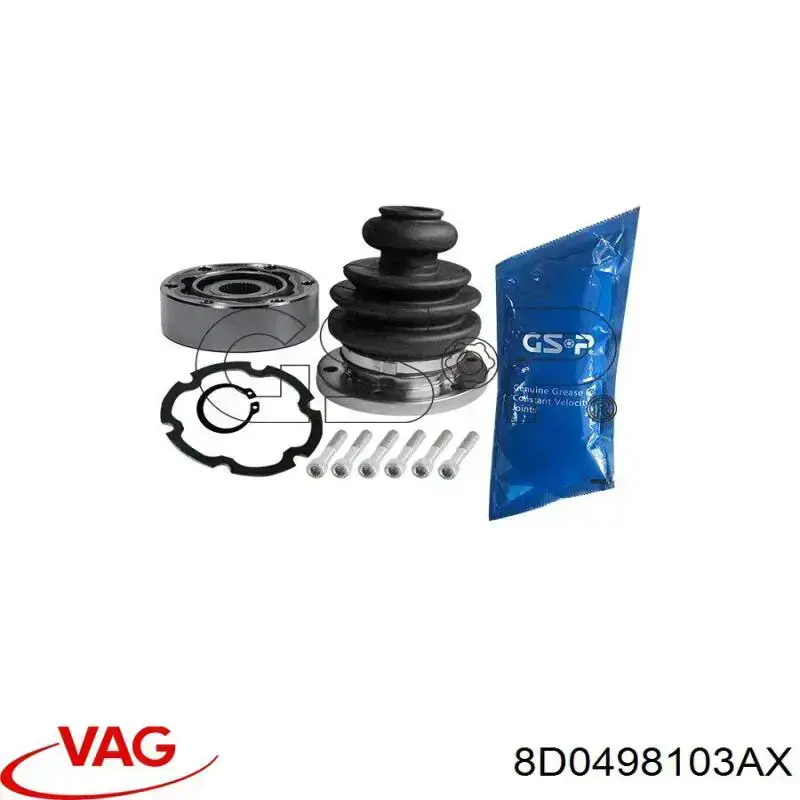 Junta homocinética interna delantera VAG 8D0498103AX precio, desde 42,71 EUR