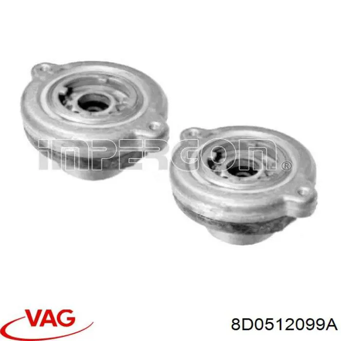 Comprar 8D0512099A VAG Copela de amortiguador trasero
