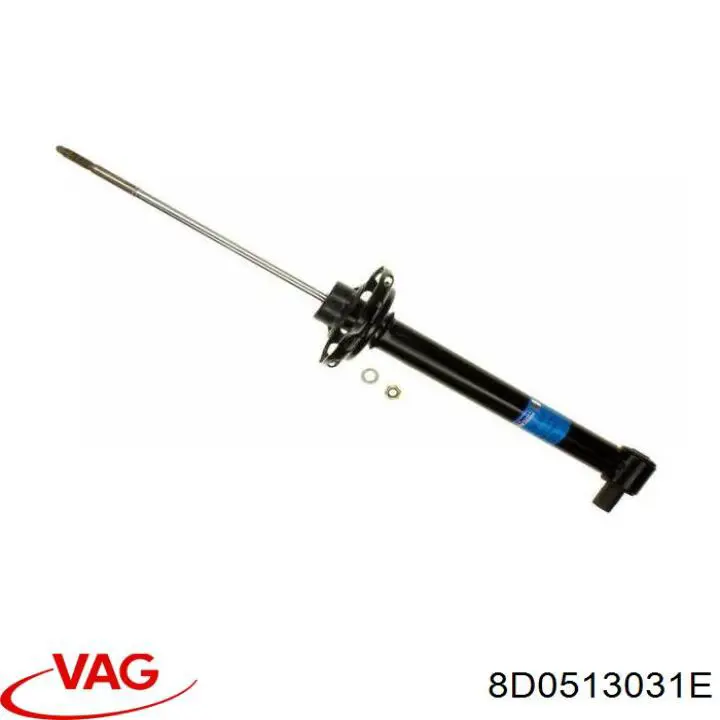 Amortiguador trasero 8D0513031E VAG