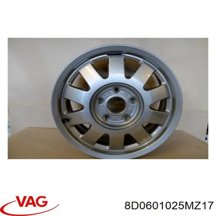 Comprar 8D0601025MZ17 VAG Aros de rueda