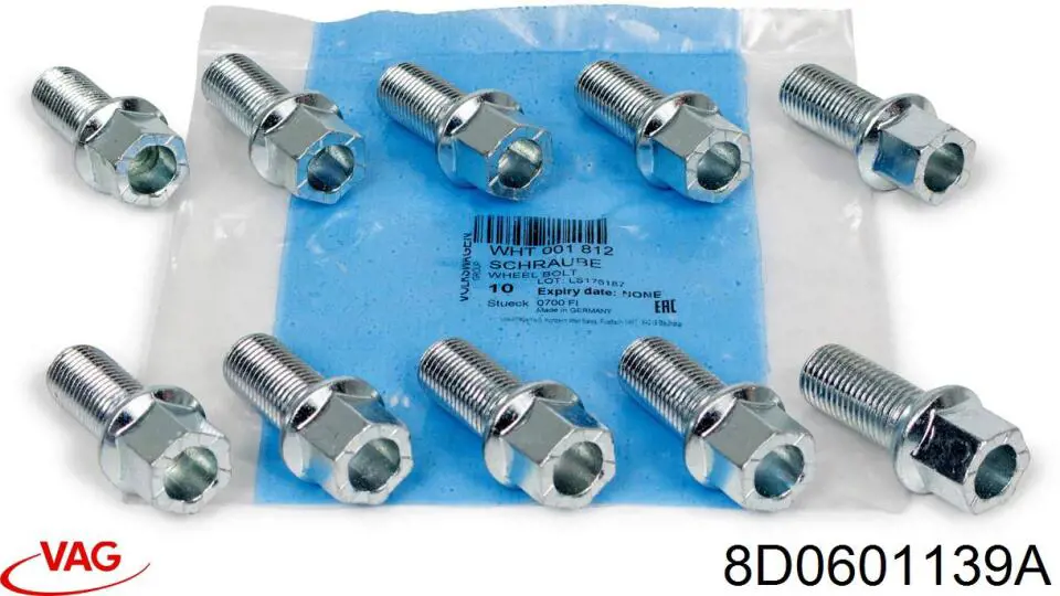 Tornillo de rueda Volkswagen Passat 3A5, 351, 315