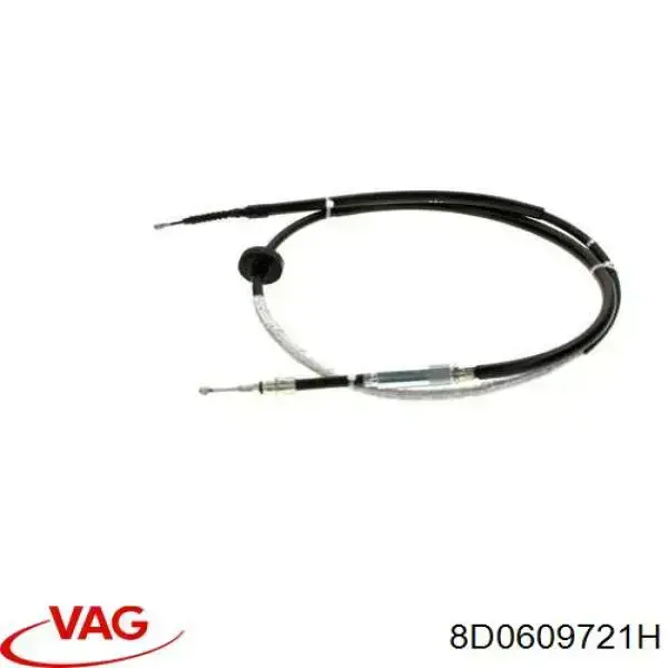 Comprar 8D0609721H VAG Cable de freno de mano trasero derecho/izquierdo