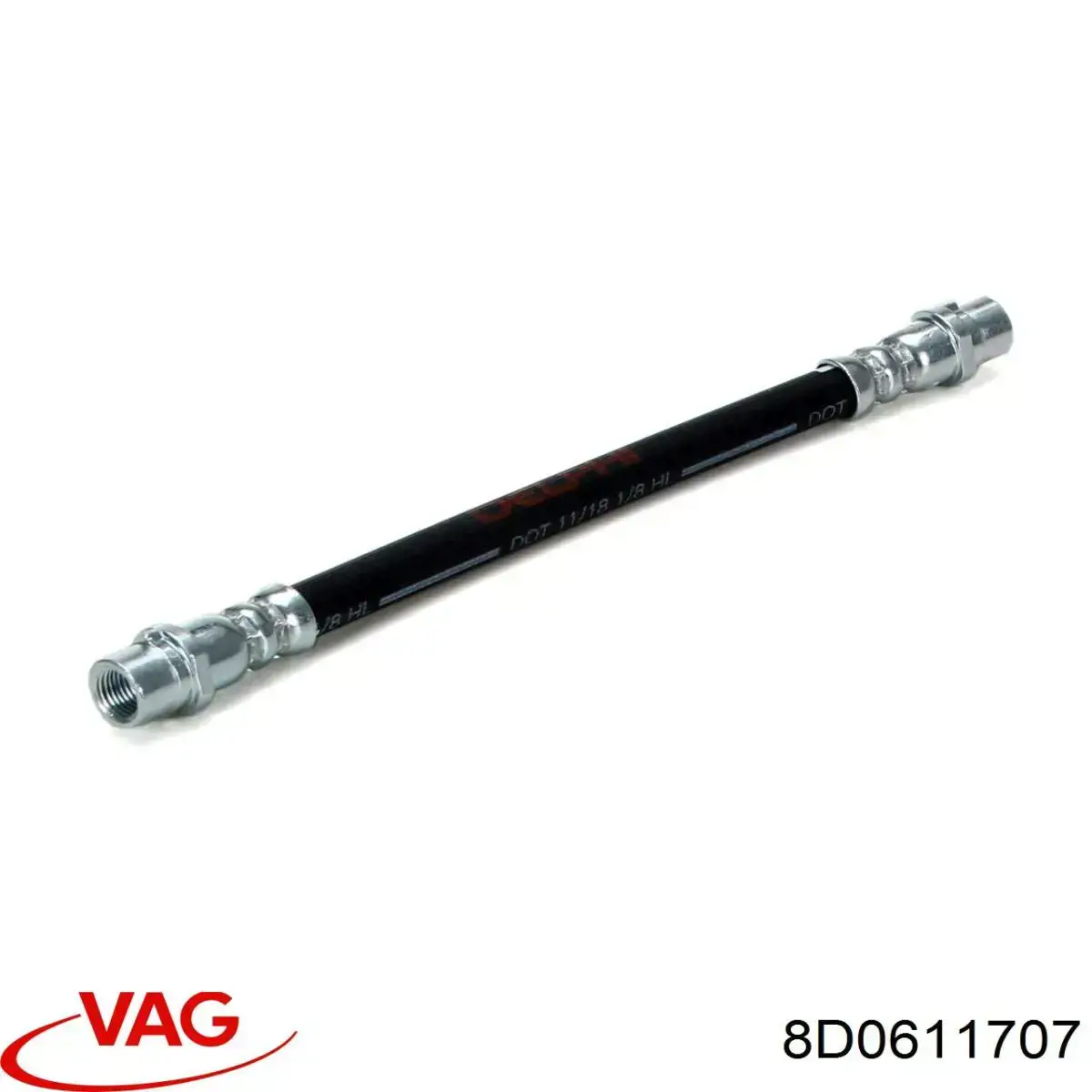 8D0611707 VAG Tubo de frenos delantero