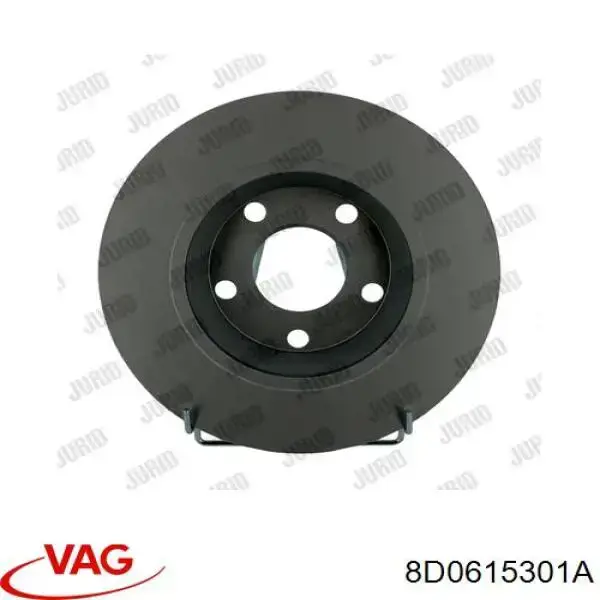 Frenos delanteros VAG 8D0615301A precio, desde 28,56 EUR